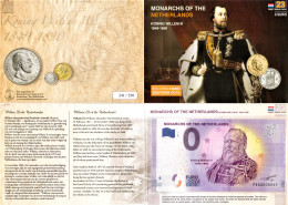 0-Euro PEAS 2020-5 MONARCHS OF THE NETHERLANDS WILLEM III 1849-1890 First Issue Pack No. Nur Bis #250 ! - Essais Privés / Non-officiels