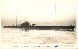 SOUS MARIN LE GLORIEUX - Onderzeeboten