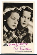 MM0687/ Isa Und Jutta Günther Autogramm Foto Ak Ca.1958 - Handtekening