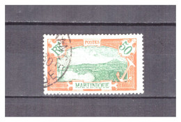 MARTINIQUE      N ° 101  .  50 C     OBLITERE    .  SUPERBE . - Used Stamps