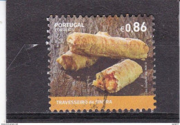 PORTUGAL YT 4324 - GASTRONOMIE DESSERT TRAVESSEIRO Used - Used Stamps