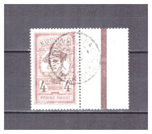 MARTINIQUE      N ° 63  .  4 C     OBLITERE    .  SUPERBE . - Used Stamps
