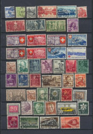 Suisse  Lot Oblitérés  88 Timbres - Verzamelingen