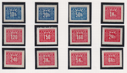 Tsjechoslovakije Michel-cat. Porto 67/78 ** - Postage Due