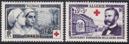 Algeria 1954 Sc B74-5 Algérie Yt 316-7 Set MLH* - Neufs