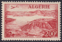 Algeria 1957 Sc C12 Algérie Yt PA14 Air Post MH* - Posta Aerea