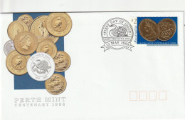 Australië 1999, FDC Unused, 100 Years Of The State Mint, Perth, Coins - FDC