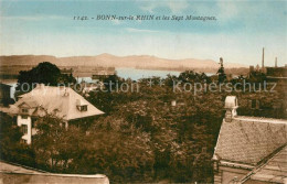 73560920 Bonn Rhein Et Les 7 Montagnes Panorama Blick Zum Siebengebirge Bonn Rhe - Bonn