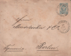 ENTIERS POSTAUX - RUSSIE - De 1886 Pour Berlin (Allemagne) - Ganzsachen