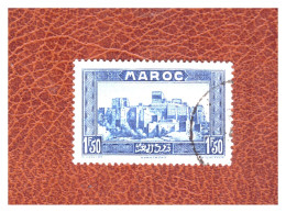 MAROC    N °  144  .  1 F  50  OUTREMER    OBLITERE    .  SUPERBE . - Used Stamps