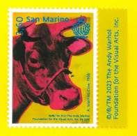 SAN MARINO 2023 Andy Warhol - Artista - Pittore - New Stamp - Nuevos
