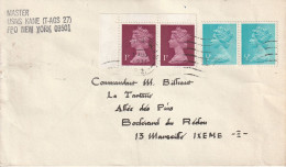 Grande-Bretagne - LETTRE Par USNS Kane Le 07/08/1971 Pour Marseille - Lettres & Documents