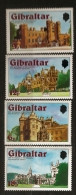 Gibraltar 1978 N° 372 / 5 ** Elisabeth II, Reine, Château, Abbaye, Holyrood, Saint-James, Statue, Sandringham, Balmoral - Gibraltar