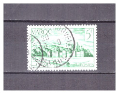MAROC    N ° 257 A .    5 F  VERT    OBLITERE    .  SUPERBE . - Used Stamps