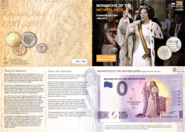 0-Euro PEAS 2020-8 MONARCHS OF THE NETHERLANDS BEATRIX 1980-2013 First Issue Pack No. Nur Bis #250 ! - Privatentwürfe