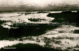 73559666 Hoechenschwand Panorama Kurort Im Schwarzwald Im Winter Alpenkette Hoec - Hoechenschwand