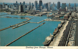 USA Chicago IL Panorama With The Waterfront Skyline - Perù