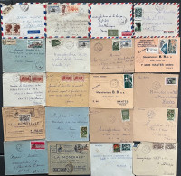 LOT DE 20 ENVELOPPES COTE D'IVOIRE & AOF - Côte D'Ivoire (1960-...)