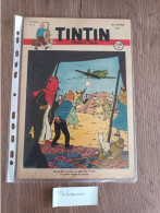 Journal Tintin N 3 1949 - Couverture Hergé - Tintin Kuifje Tim Tintin - Milou Bobbie Struppi Snowy - Kuifje