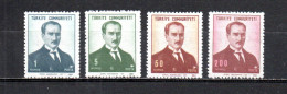 Turquía  1968  .-   Y&T  Nº   1859/1862   ** - Ungebraucht