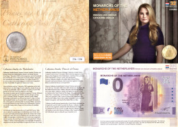 0-Euro PEAS 2020-11 MONARCHS OF THE NETHERLANDS PRINSES CATHARINA-AMALIA First Issue Pack No. Nur Bis #250 ! - Essais Privés / Non-officiels