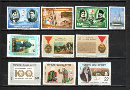 Turquía  1968  .-   Y&T  Nº   1870/1872-1873-1874-1875/1876-1877/1879   ** - Unused Stamps