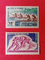 1968 Ivory Coast - Serie MNH - Zomer 1968: Mexico-City