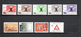 Turquía  1969  .-   Y&T  Nº   1902/1910   ** - Unused Stamps