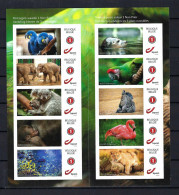 België Duostamp Zoo Antwerpen MNH ** POSTFRIS ZONDER SCHARNIER SUPERBE - Mint