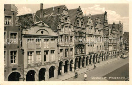 73558454 Muenster Westfalen Prinzipalmarkt Giebelhaeuser Altstadt Muenster Westf - Muenster