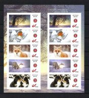 België Duostamp Wonderful Winter MNH ** POSTFRIS ZONDER SCHARNIER SUPERBE - Mint