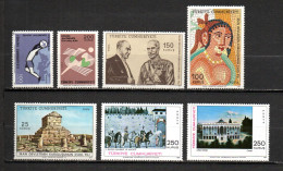 Turquía  1971  .-   Y&T  Nº   2010/2011-2012/2014-2015/2016   ** - Unused Stamps