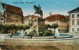 73558281 Landau Pfalz Paradeplatz Denkmal Reiterstandbild Landau Pfalz - Landau