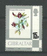 Gibraltar 1980 Flower Y.T. 415 ** - Gibraltar