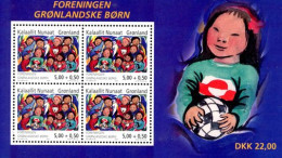 GROENLAND 2004 -La Société Des Enfants-1 BF - Blocks & Sheetlets