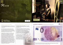 0-Euro PEBF 2021-4 JOHANNES VERMEER - MEISJE BIJ HET VENSTER First Issue Pack No. Nur Bis #250 ! - Private Proofs / Unofficial