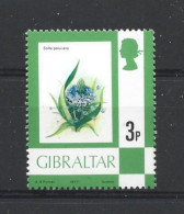Gibraltar 1977 Flower Y.T. 352 ** - Gibraltar