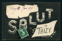 CPA - Carte Postale - France - Salut De Thizy (CP24480) - Thizy