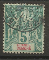 GRANDE COMORE N° 4 CACHET AMBOHIBE Commune De Madagascar / Used - Used Stamps