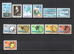 Turquía  1973  .-   Y&T  Nº   2076-2077-2078/2079-2080/2081-2082/2087   ** - Unused Stamps