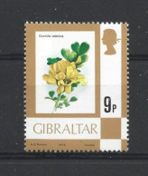 Gibraltar 1977 Flower Y.T. 356 ** - Gibraltar