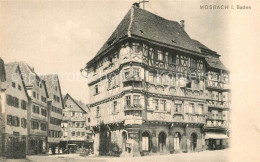 73557888 Mosbach Baden Altstadt Fachwerkhaus Historisches Gebaeude Mosbach Baden - Mosbach