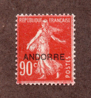 Andorre  N°12 N* TB Cote 45 Euros !!! - Neufs