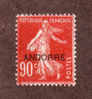 Andorre  N°12 N* TB Cote 45 Euros !!! - Unused Stamps