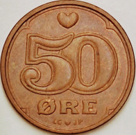 Denmark - 50 Ore 1994, KM# 866.2 (#3772) - Denmark