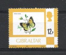 Gibraltar 1977 Butterfly Y.T. 358 ** - Gibraltar