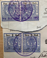 Stempelmarken / Fiskalmarken Hessen - Revenue Stamps Germany - Autres & Non Classés