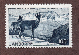 Andorre PA N°1 N* TB  Cote 62 Euros !!! - Luftpost