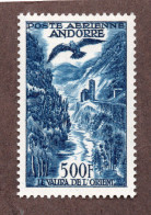 Andorre PA N°4 Nxx LUXE  Cote 140 Euros !!! - Airmail