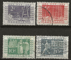 PAYS-BAS: Obl., N° YT 574 à 577, Série, TB - Used Stamps